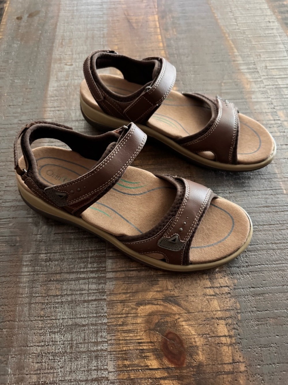 NWT Orthofeet Women's Orthopedic Malibu Adjustable Three-StrapSandal Size 8.5